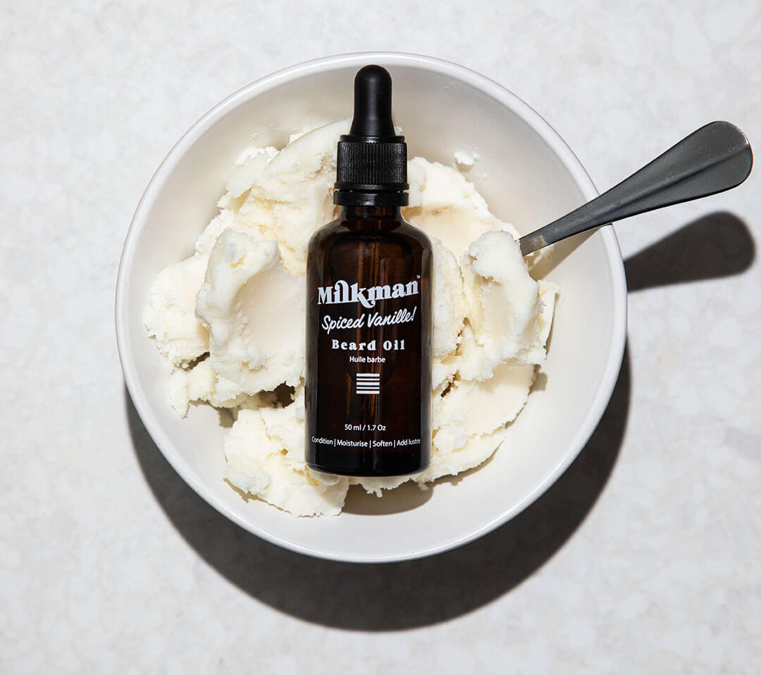 buy beard oil from the Milkman online shop