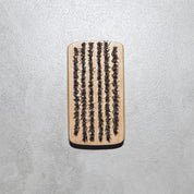 Milkman military beard and hair brush bristle view